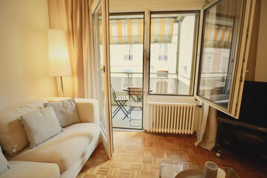 Comfortable, Very Well Located Between Train Station And Lake! Lausanne Eksteriør billede